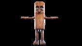 Tung Tung Tung Sahur colaboración con FNAF de italian brainrot